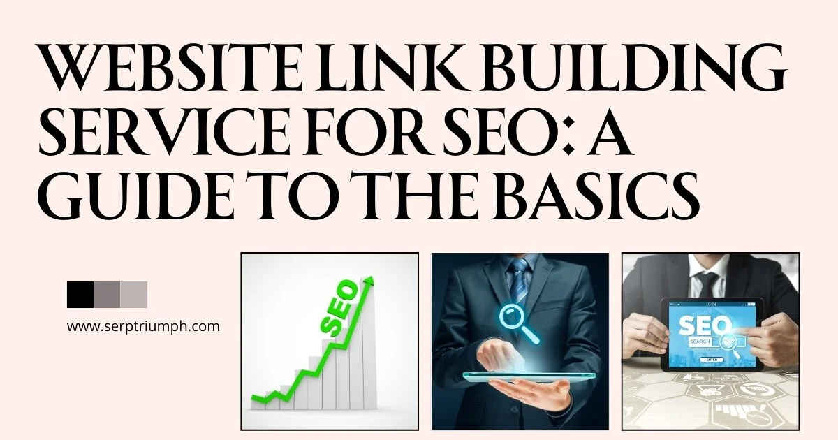 Website Link Building Service for SEO A Guide to the Basics